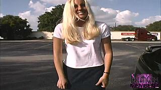 All Natural Blonde Strips Naked at Local Park - Wanna See?