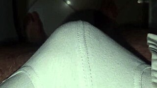 Adora white slips to show off huge cock with dirty Italian talk!