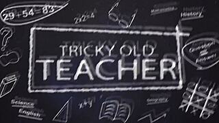Tricky Old Teacher Unveils Redhead Student's Hidden Sex Skills