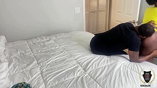 Damn! Kenyan College Nymph Elsie Gets Pussy Creampied by Rome Major!