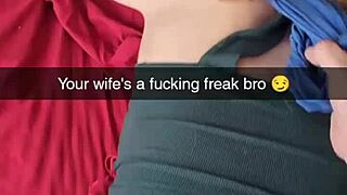 Real Snapchat Cheating Wife Begs for Multiple Creampies - Richelle Rose.