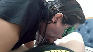 raw missionary action, pulled out just in time. man, that tight pussy and big ass drove me crazy in the bedroom with my asian maid!