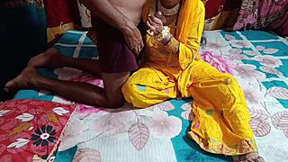 Indian bridal bhabhi, your blowjob skills are insane with stepbrother!