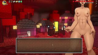 Horny Minecraft parody turns hardcore with unfinished game in garage.