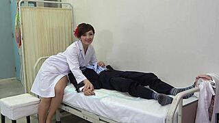 Nympho Teacher Dominates with Anal Fingering and Strapon Pegging in Japanese Scene