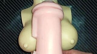 Trio Kissy and Dolly Drain Me from Vagina to Tits in Wild Creampie