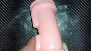 Trio Kissy and Dolly Drain Me from Vagina to Tits in Wild Creampie