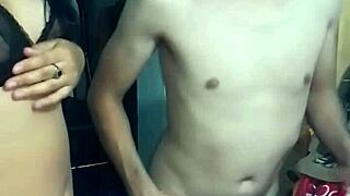 I feel so turned on recording Fati showing off on webcam then sliding into my girlfriend