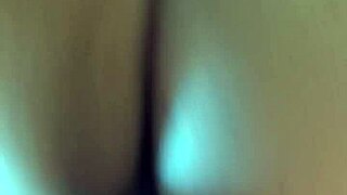 Doggy style with that big black cock pounding her juicy ebony milf pussy.