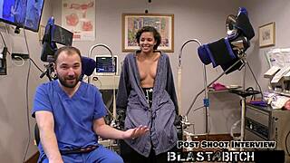 Hey, check out patient rebel wyatt's pussy getting blasted with cum by the doctor 😈💦