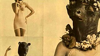 Ever wondered about that vintage hairy pussy getting wild with a pooch in outdoor retro action?