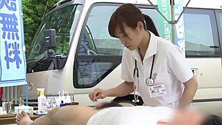 Asian nurses provide care to ill patients
