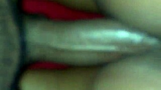 Amateur black woman takes on a monster cock in dogstyle