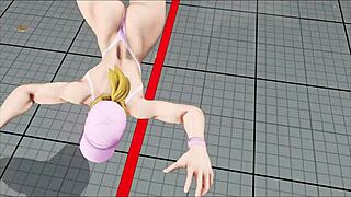 Lifeguard lucia takes on Capcom's big ass in a wild fight
