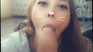 Milk comes out during my amateur blowjob compilation