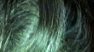 European French Francaise Francessine submissive slave receives a blowjob