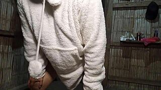 Stepdaughter gets hot and heavy in erotic dance online