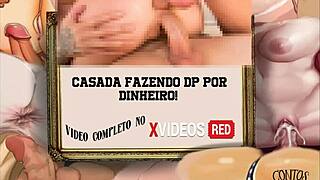Brazilian sex for cash: Married couple takes on two cocks