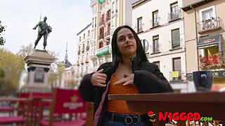 Valen Pink's natural tits and classy style make her the perfect black cock partner