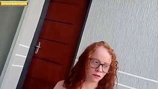 Amateur teen and MILF twerk on top of car in interracial homemade video