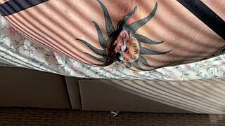 Gay amateur gets his ass filled with big cock and takes a hot load