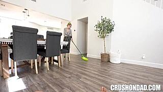 Busty brunette Ashley Styles and her big butt take on Binky Beaz in POV