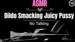 Wet pussies and asmr sounds in a sensual solo video