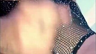 Solo masturbation scene with transsexual beauty Angelique