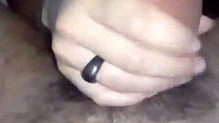 Sensual blowjob from a petite amateur with glasses