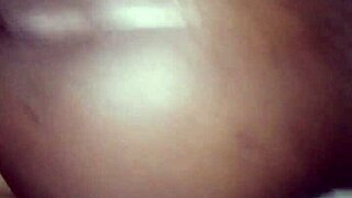 Big black cock barebacking a beautiful fat woman's tight asshole