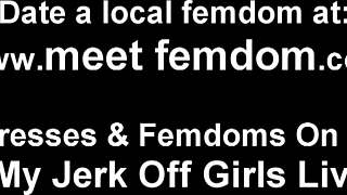 Femdom POV: Strapon play and BDSM in this gay porn video