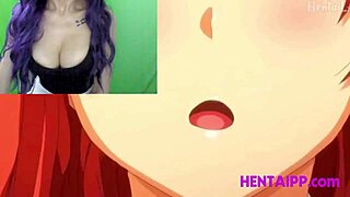 Busty teacher seduces her young student in hentai episode