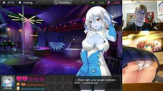 Aiko and Jessie, the mature catgirls, experience climactic moments in uncensored Hentai game.