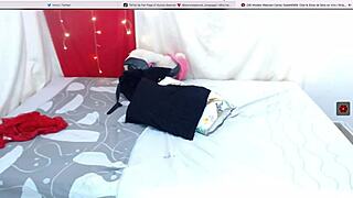 Latina camgirl pleasures herself with toys on webcam