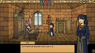 Experience the thrilling ride with a skilled witch in Chapter 40 of Witch Trainer