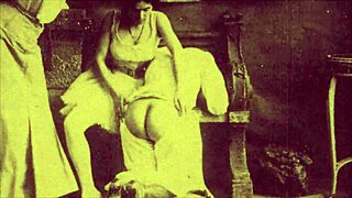 Old-school kink: hairy lesbians in bondage