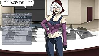 Animated video featuring small, big, and monster-sized cocks