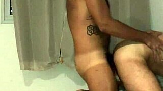 Gay amateur gets a big dick bareback surprise