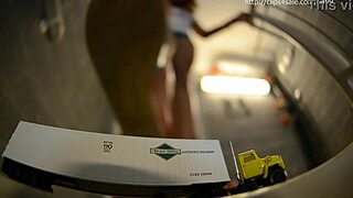 Big-footed beauty dominates with foot massage and fetish play