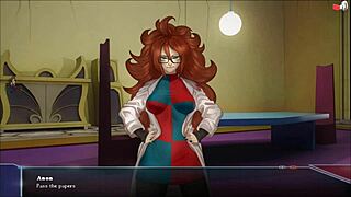 Dragon Ball Z: Super Sensual Journey - Vol. 45 featuring a seductive blowjob scene