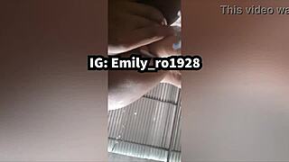 Ecuadorian beauty indulges in sensual solo play