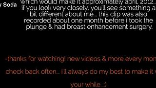Cherry Soda's timeless breast-focused video features oral sex and breast fondling