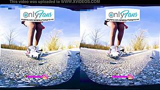 Experience the thrill of foot fetish and shoeplay in virtual reality with a foodcrush twist