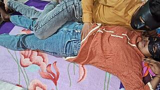 Indian homemade video of a hot young wife's sexual adventure