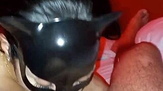 A girl's passionate oral pleasure with a friend