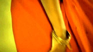 Asian dancer's moment of joy and nudity