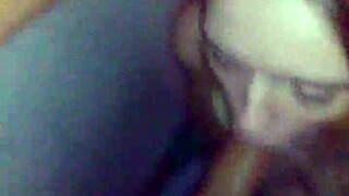 Interracial couple uses deepthroat and swallows in hardcore session