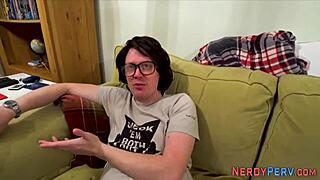 A nerdy guy from Leeds gets tricked into a steamy encounter