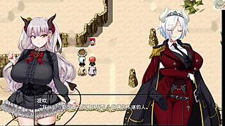 Rose's big, perfect breasts are a delight to fondle in this anime video