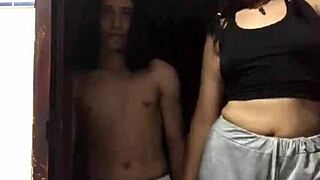 Lesbian licking and cunilingus in amateur video